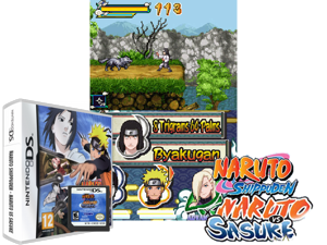 Naruto Shippuden - Naruto vs Sasuke (Europe) (Fr,It) Cover